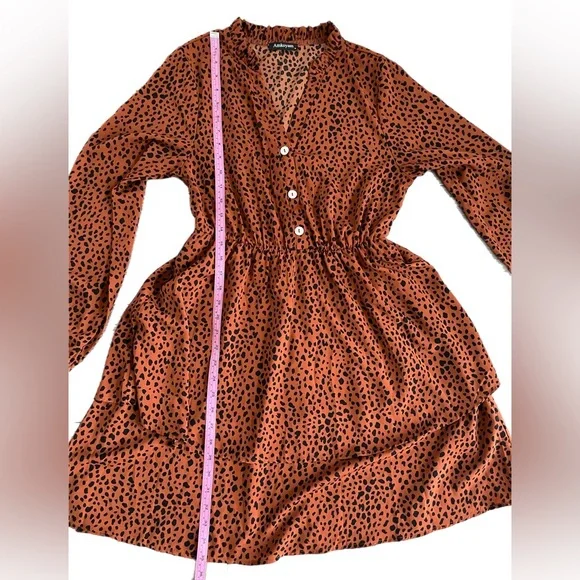 Gorgeous tiered animal print dress - Picture 5 of 9